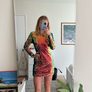 Urban Outfitters Sequin Party Dress